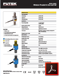 LCM350  Model Yük Hücresi