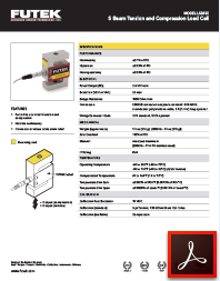 LSB350 Model Yük Hücresi