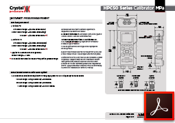 HPC50 MPa Teknik Bilgiler