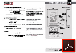 30 Serisi kPa Teknik Bilgiler