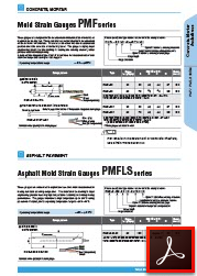 PMF Serisi kalıp Gerinim Pulları