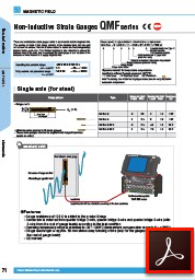 QMF Serisi Manyetik Alan İçin Uygun Gerinim Pulları