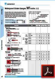 WF Serisi Suya Karşı Korumalı Gerinim Pulları