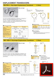 RA & UB Model Çatlak Açıklığı Ölçerler