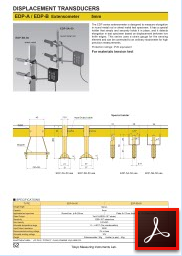 EDP Model Extensometreler