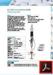 Rod Held Flow Meter