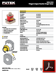 TDF650 Model Reaksiyon Tork Sensörü