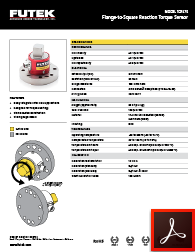 TDF675 Model Reaksiyon Tork Sensörü