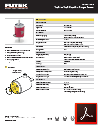 TSS400 Model Reaksiyon Tork Sensörü